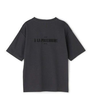 UNFILO BEAUTY FORM-T cotton ロゴ ハーフスリーブ Tシャツ チャコール