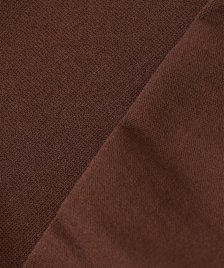 Feroux 【接触冷感】パール付きノースリーブ ニット ダークブラウン系