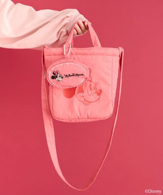 earth music&ecology 【予約】Disney/アソートショルダーバッグ ピンク