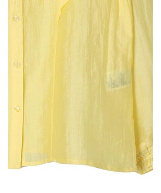 Green Parks フリルブラウス Yellow