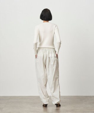 ATON WOOL CASHMERE SILK | クルーネックセーター WARM WHITE