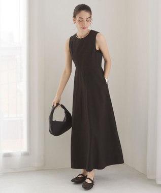WEGO 【ANGIE VINTAGE】バックオープンノースリーブワンピース ブラック