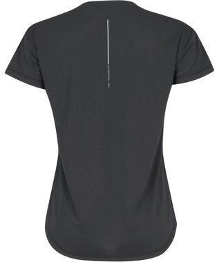 CW-X 【WOMEN】 CW-X トップス 【薄軽ランニングシャツ】 半袖 3分袖 Ｕネック 吸汗速乾性(本体) レディース DLY155 /ワコール ブラック