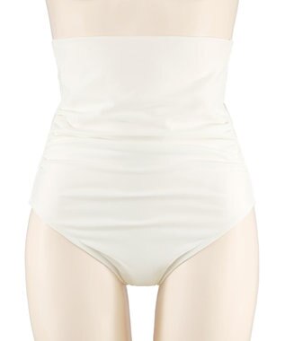 San-ai Resort（三愛水着楽園） 【San-ai Resort×PEACH　JOHNコラボ】【ナイスバディ水着】フリルワイヤービキニ　9M・11L　【San-ai Resort（サンアイリゾート）】 ホワイト