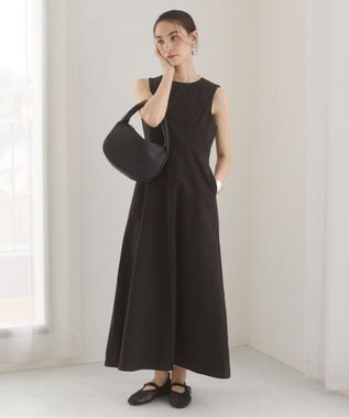 WEGO 【ANGIE VINTAGE】バックオープンノースリーブワンピース ブラック