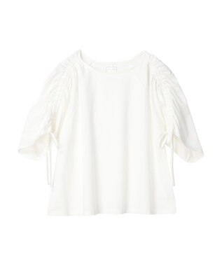 Green Parks 袖ドロストプルオーバー Off White
