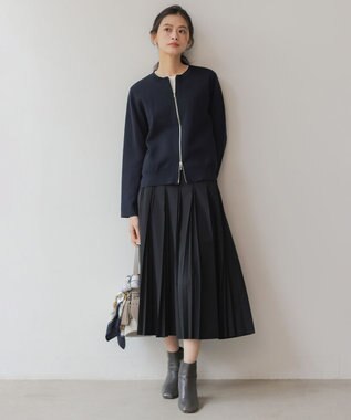 J.PRESS LADIES S 【WEB限定カラーあり】TC ライトタンブラー プリーツ スカート 【WEB限定】ブラック系