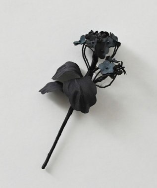 AND WOOL 〈繊細で深みがある色合いの上品小物〉菜の花ブローチ