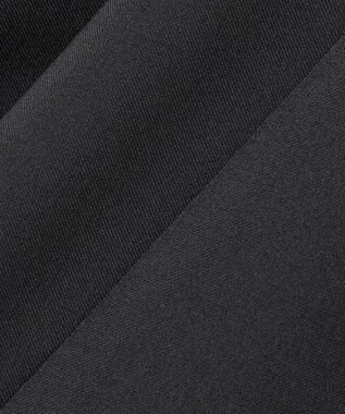 ICB 【洗える】 ウールライクストレッチ ドルマンスリーブワンピース ブラック系