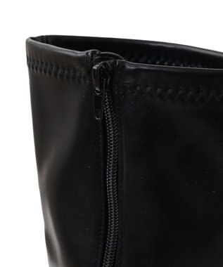 Green Parks ・ｍｉｎｉａ　ストレッチロングブーツ Black