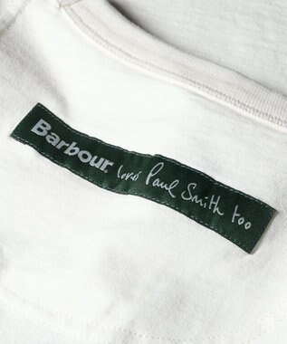 Paul Smith Paul Smith Loves Barbour Scoop Tシャツ オフホワイト