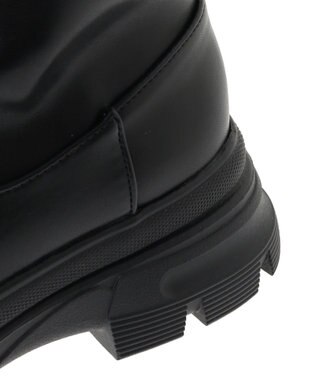 Green Parks ・ｍｉｎｉａ　ストレッチロングブーツ Black