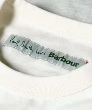 Paul Smith Paul Smith Loves Barbour Scoop Tシャツ オフホワイト