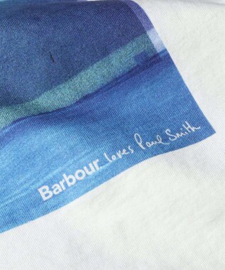 Paul Smith Paul Smith Loves Barbour Scoop Tシャツ オフホワイト