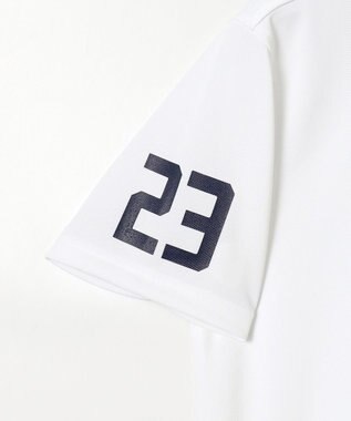 23区GOLF 【MEN】【吸水速乾/UVケア】エイトロックカノコ 半袖ポロシャツ ホワイト系