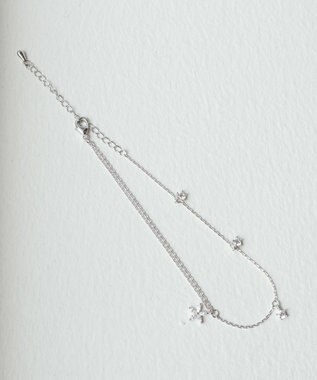 Tiaclasse 【選べるデザイン】チェーンアンクレット シルバーB