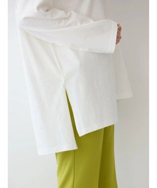 AMERICAN HOLIC アシンメトリー切替カットチュニック Off White