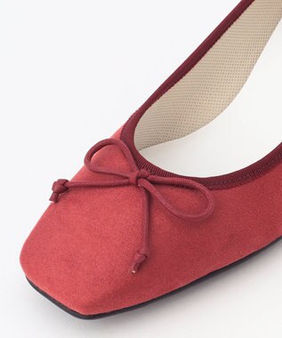 組曲 【晴雨兼用・撥水・低反発】バレエパンプス(Season Color) ワイン系