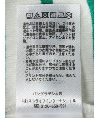 AMERICAN HOLIC Ｄａｉｌｙ！　ラウンドカットチュニック Border Green