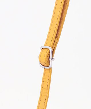 Y'SACCS イタリアンシープ多機能ポシェット マスタード