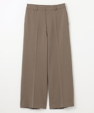 ANY L 【洗濯機可/ウエストゴム/２ＷＡＹストレッチ】ワイドパンツ モカ