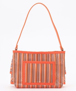 組曲 チュールラッフルバッグ オレンジ系5