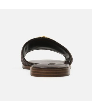 STEVE MADDEN KORA20オーバルロゴモチーフフラットサンダル ブラウン