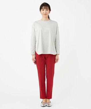 KASHIYAMA 【抗菌消臭】クレンゼ ロングスリーブTeeシャツ アイスグレー