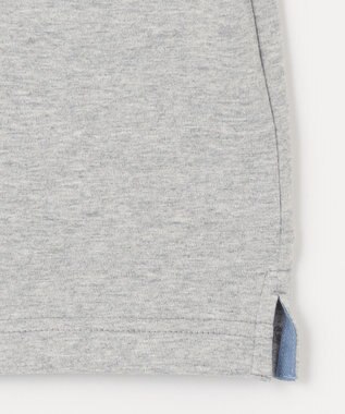 J.PRESS KIDS 【110-130cm】チェックカラー 半袖ポロシャツ グレー系