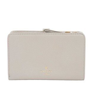 LANVIN en Bleu リュバン 二つ折り財布 ベージュ