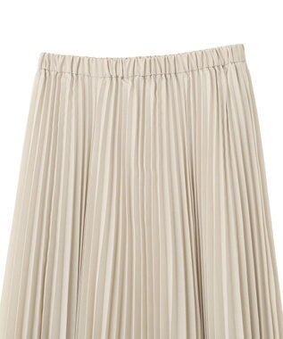 AMERICAN HOLIC 【選べる丈】シアープリーツスカート Light Beige