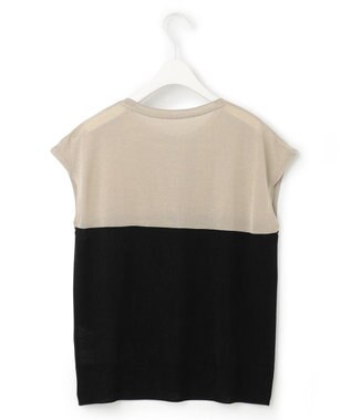 ICB 【接触冷感・洗える】PINION プルオーバー ブラック×ライトオリーブ系［WEB限定］