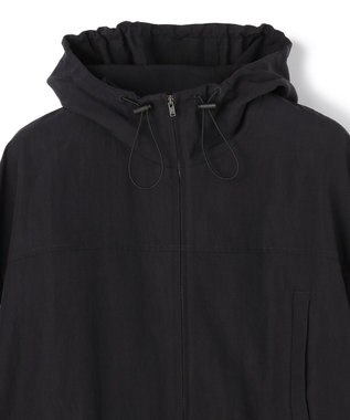UNFILO ドロスト フーディブルゾン ブラック