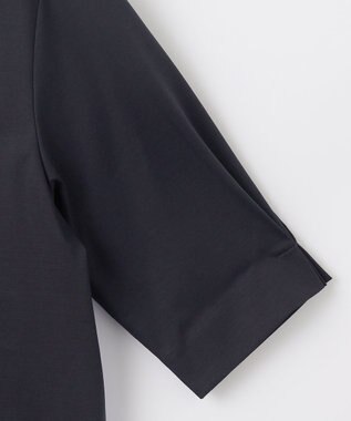 J.PRESS LADIES L プレーティングジャージー ブロッキング カットソー ネイビー系