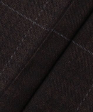 J.PRESS LADIES 【WEB限定カラーあり】T/W ミルドチェック＆千鳥 プリーツ スカート 【WEB限定】ブラウンチェック系