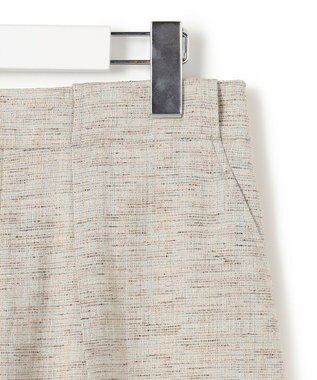 23区 L 【先行予約】リネンライクブッチャー ワイドパンツ ライトグリーン