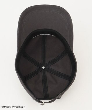 ANY 【MAISON KAYSERコラボ】刺繍ロゴキャップ グレー