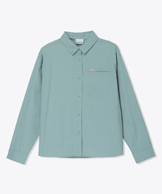 Columbia Columbia/ ウィメンズトレイルラッシュロングスリーブシャツ /コロンビア Dusty Green
