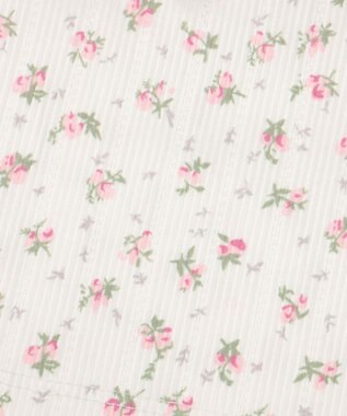 WEGO 【カップ付きインナー】花柄レースカップインキャミ ピンク