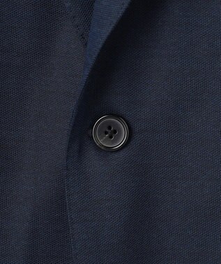 J.PRESS MEN 夏に嬉しい6つの高機能【セットアップ対応】【J.PRESS-POOL WOOL】ジャージーセットアップ ジャケット ネイビー系9