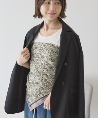 AMERICAN HOLIC 大判ペイズリースカーフ