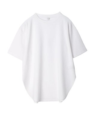 AMERICAN HOLIC 抗菌防臭　Ｄａｉｌｙ！　裾ラウンドカットチュニック1 Off White