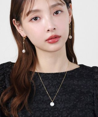 LUNAE COIN PEARL NECKLACE ネックレス