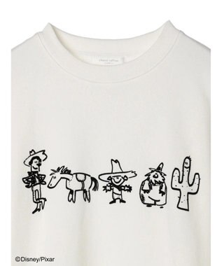 Green Parks ＴＯＹ　ＳＴＯＲＹ／フロッキー裏毛プルオーバー White