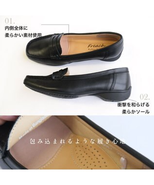 Pointer 本革ドライビングシューズ ブラック