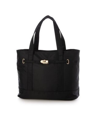 UNBILLION カシュカシュ cachecache / フロントベルトナイロン2wayトートバッグ ブラック