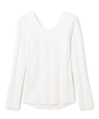 BEIGE， CYRILLE / リブトップス White