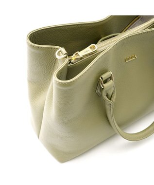 IBIZA イニシオ　牛革　2WAYバッグ 薄緑