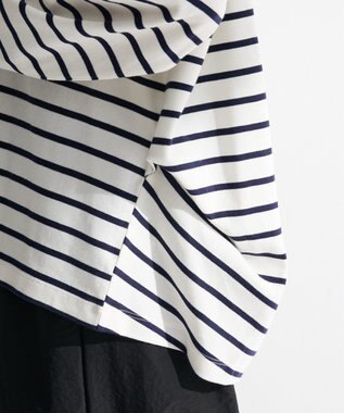 Green Parks サイドタックプルオーバー Border