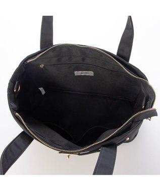 UNBILLION カシュカシュ cachecache / フロントベルトナイロン2wayトートバッグ ブラック